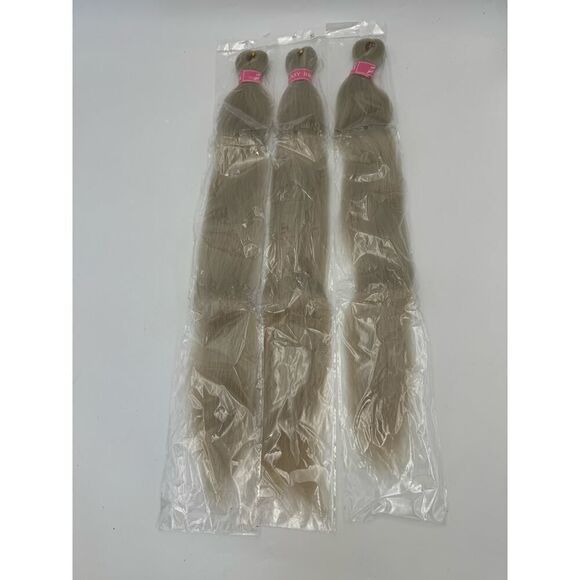 PRE STRETCHED BRAIDING HAIR PROFESSIONAL EXTENSIONS 3 PACK - Picture 1 of 4